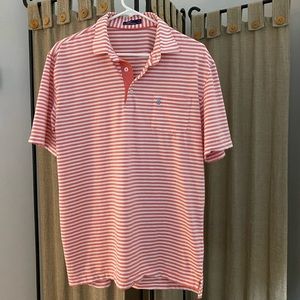 Johnnie O Striped Polo